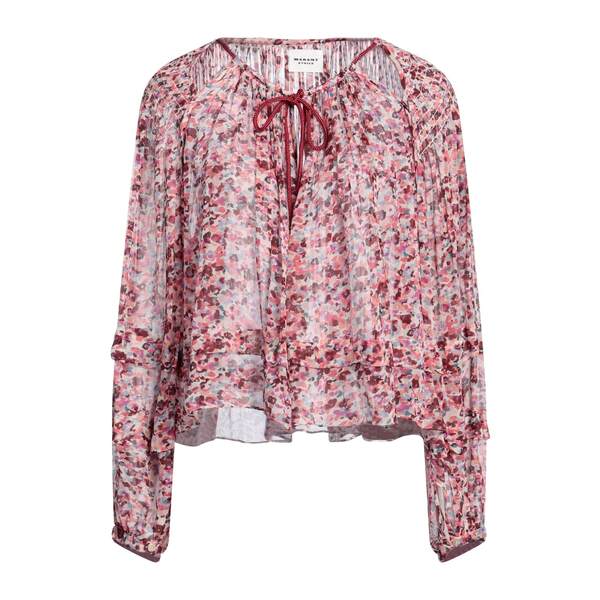 【送料無料】 イザベル マラン レディース Tシャツ トップス Tops Red|asty