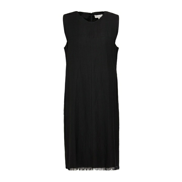 【送料無料】 アントネリ レディース ワンピース トップス Midi dresses Black