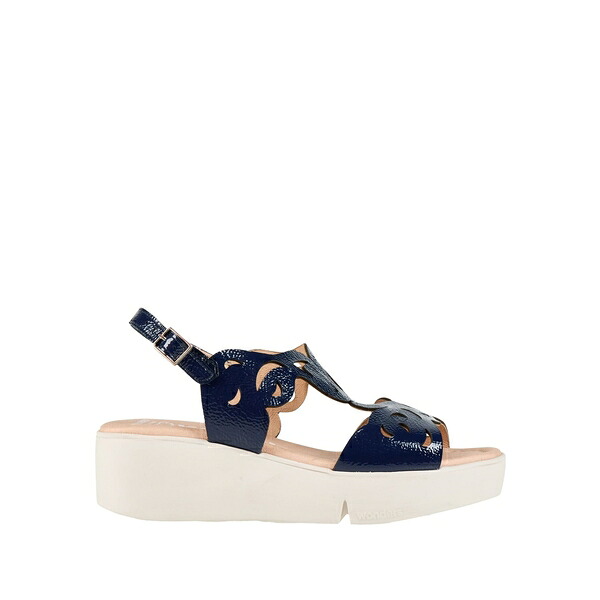 【送料無料】 ワンダーズ レディース サンダル シューズ Sandals Blue