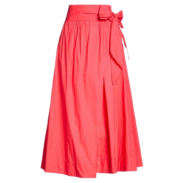 【送料無料】 フォルテ フォルテ レディース スカート ボトムス Midi skirts Red