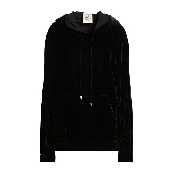 【貨物輸送無料】 セミクチュール レディース パーカー・スウェットシャツ アウター Sweatshirts Black