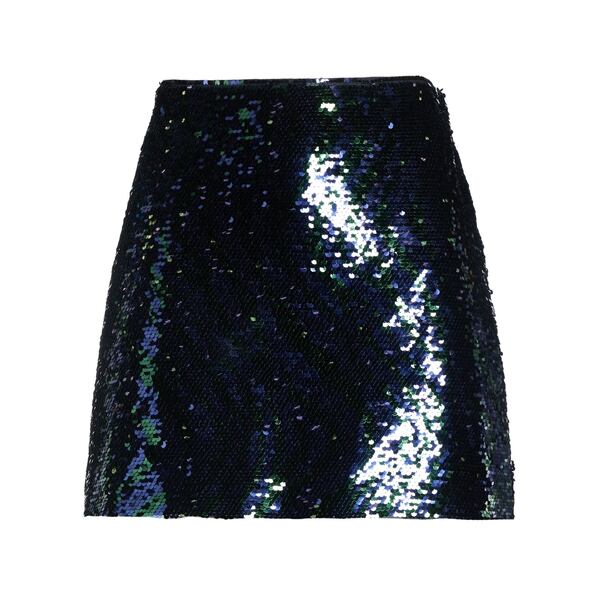 【送料無料】 シアラフェラーニ レディース スカート ボトムス Mini skirts Blue｜asty