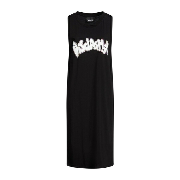 【貨物輸送無料】 ディスクレイマー レディース 衣装 トップス Midi dresses Black