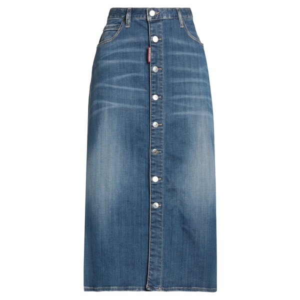 【送料無料】 ディースクエアード レディース スカート ボトムス Denim skirts Blue