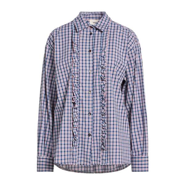 【送料無料】 ヴィコロ レディース シャツ トップス Shirts Blue