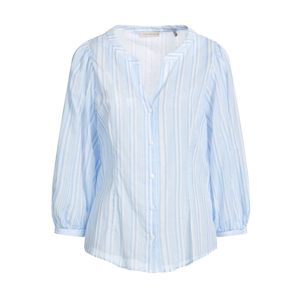 【送料無料】 カミセッタスノーブ レディース シャツ トップス Shirts Azure｜asty