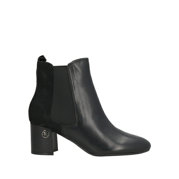 【送料無料】 ゲス レディース ブーツ シューズ Ankle boots Black|asty