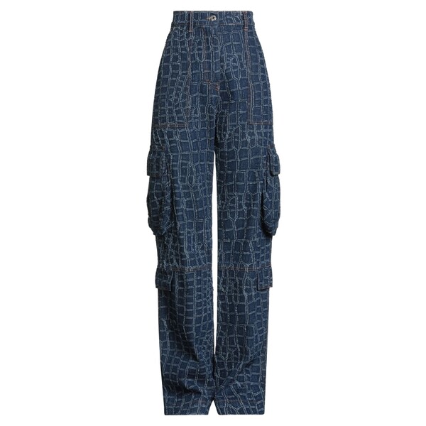 【送料無料】 エムエスジイエム レディース デニムパンツ ボトムス Jeans Blue