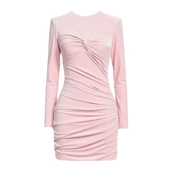 【送料無料】 エリザベスフランキ レディース ワンピース トップス Mini dresses Pink｜asty