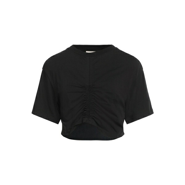 【送料無料】 セミクチュール レディース Tシャツ トップス T-shirts Black