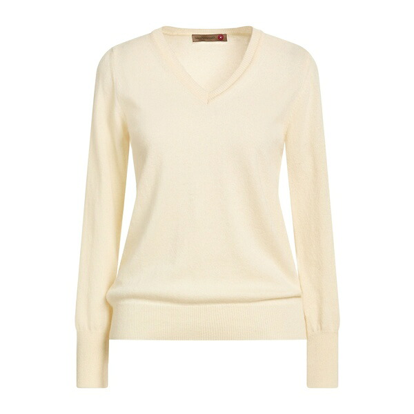【送料無料】 メッサジェリエ レディース ニット&セーター アウター Sweaters White｜asty