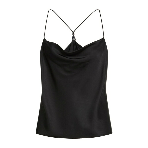 【送料無料】 パトリツィア ペペ レディース Tシャツ トップス Tops Black