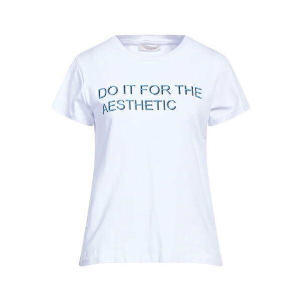 【送料無料】 ファーステージ レディース Tシャツ トップス T-shirts White