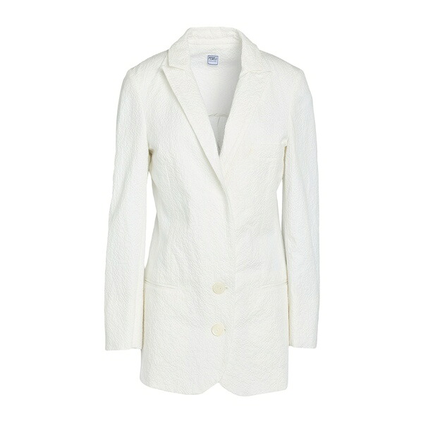 【貨物輸送無料】 フェデーリ レディース 上衣＆上衣 アウター Blazers White