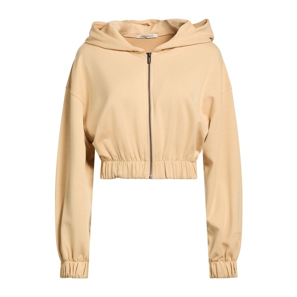 【貨物輸送無料】 ヒノミネイト レディース パーカー・スウェットシャツ アウター Sweatshirts Beige