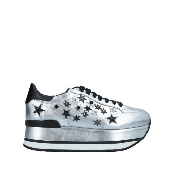 【貨物輸送無料】 ホー鵞鳥 レディース スニーカー シューズ Sneakers Silver