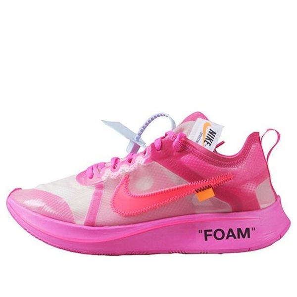 Nike ナイキ メンズ スニーカー 【Nike x Off-White Zoom Fly SP \u0027Tulip Pink\u0027 AJ4588-600】  大きさ US_M_4