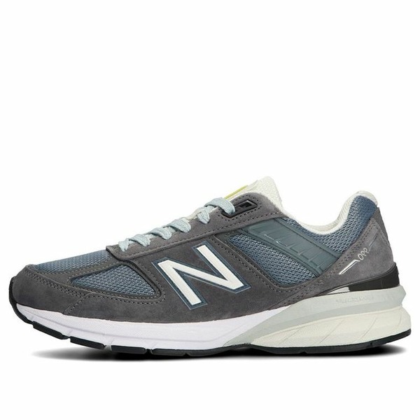 New Balance ニューバランス メンズ スニーカー 【New Balance 990 v5 Black Blue M990BE5】  サイズ US_10.5(28.5cm)