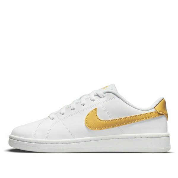 Nike ナイキ レディース スニーカー 【(WMNS) Nike Court Royale 2 'White Saturn Gold' CU9038-107】 サイズ US_8.5(25.5cm)|asty
