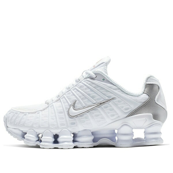 Nike ナイキ レディース スニーカー 【(WMNS) Nike Shox TL 'White Silver' AR3566-100】 サイズ US_W_15.5|asty