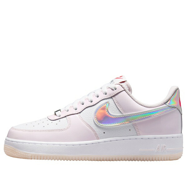 Nike ナイキ レディース スニーカー 【(WMNS) Nike Air Force 1 '07 'Smiley Swoosh' IW7589-100】 サイズ US_W_11｜asty
