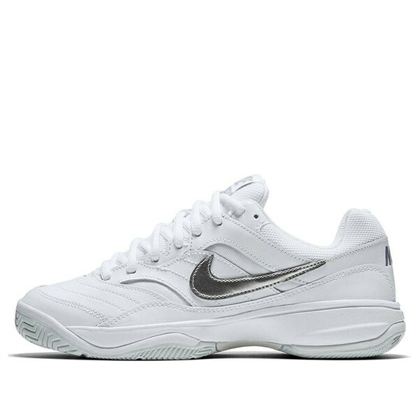 Nike ナイキ レディース スニーカー 【(WMNS) Nike Court Lite 'White Silver' 845048-100】 サイズ US_6(23.0cm)|asty