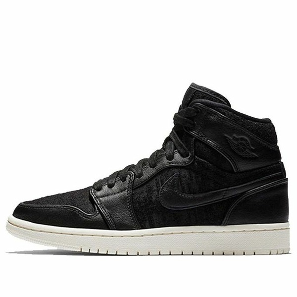 Jordan ジョーダン レディース スニーカー 【(WMNS) Air Jordan 1 Retro High Premium 'Black' AH7389-001】 サイズ US_W_11｜asty