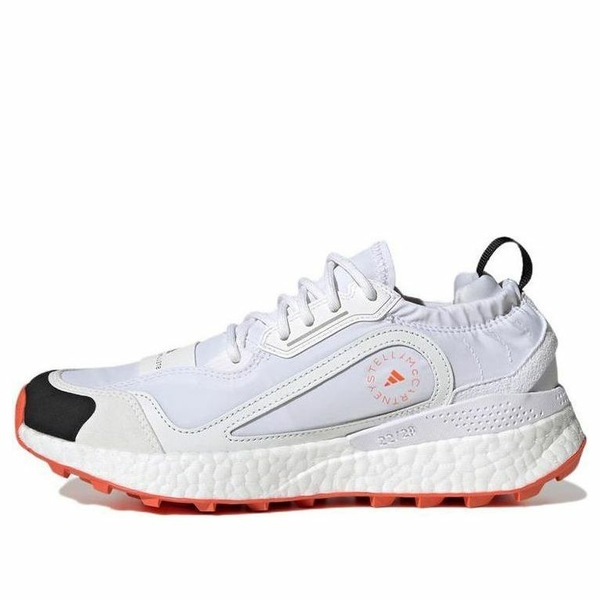 adidas アディダス レディース スニーカー 【(WMNS) adidas Stella McCartney x Outdoor Boost 2.0 'White Impact Orange' GX9871】 サイズ US_6.5(23.5cm)｜asty