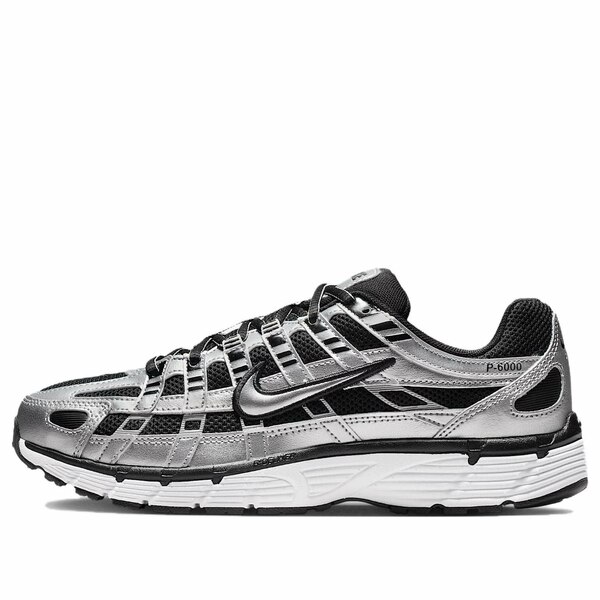Nike ナイキ レディース スニーカー 【(WMNS) Nike P-6000 'Metallic Silver Black White' BV1021-013】 サイズ US_W_12.5｜asty