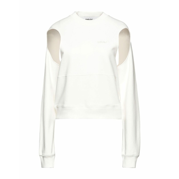 アンブッシュ AMBUSH レディース 最大91%OFFクーポン パーカー White アウター Sweatshirts スウェットシャツ お気にいる