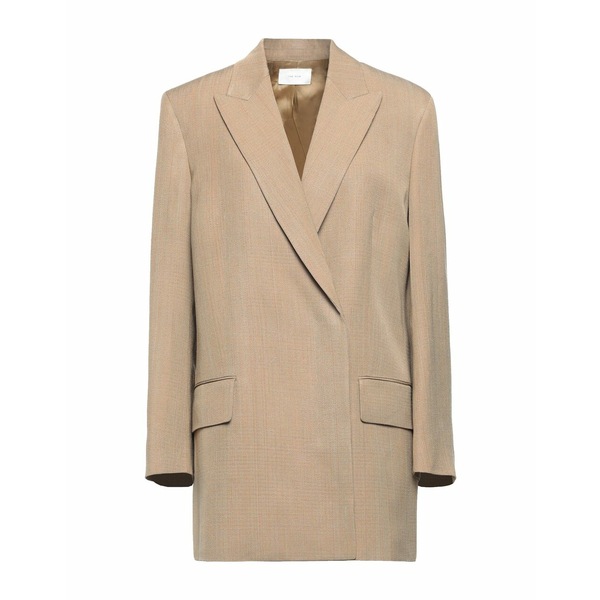 商い ザロウ THE ROW レディース ジャケット ブルゾン アウター Suit jackets Camel  whitesforracialequity.org