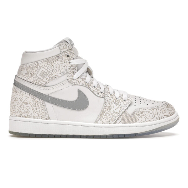 Jordan ジョーダン メンズ スニーカー  【Jordan 1 Retro 30th Anniversary Laser】  サイズ US_12.5(30.5cm) Laser White/Reflective Silver