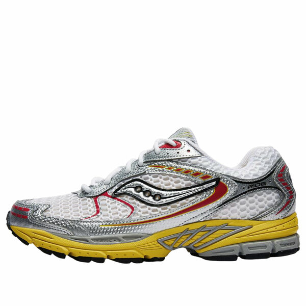 Saucony サッカニー メンズ スニーカー 【Saucony ProGrid Ride 1 'White Buttercup' S101807-1010】 サイズ US_9.5(27.5cm)｜asty