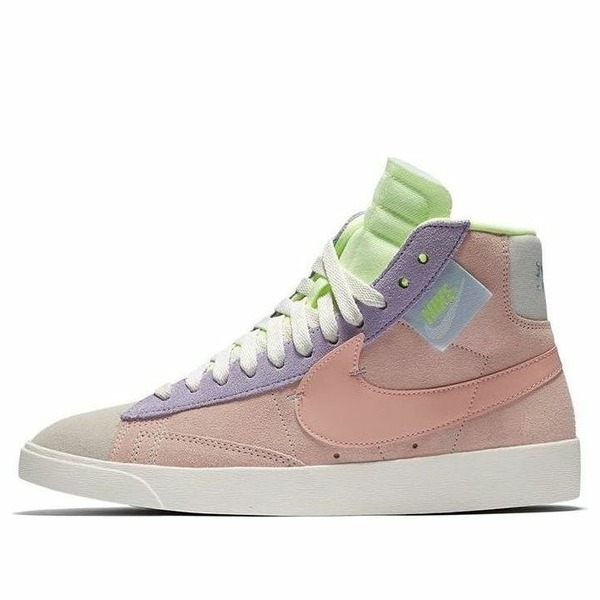 Nike ナイキ レディース スニーカー 【(WMNS) Nike Blazer Mid Rebel 'Echo Pink' CQ7786-661】 サイズ US_6(23.0cm)｜asty