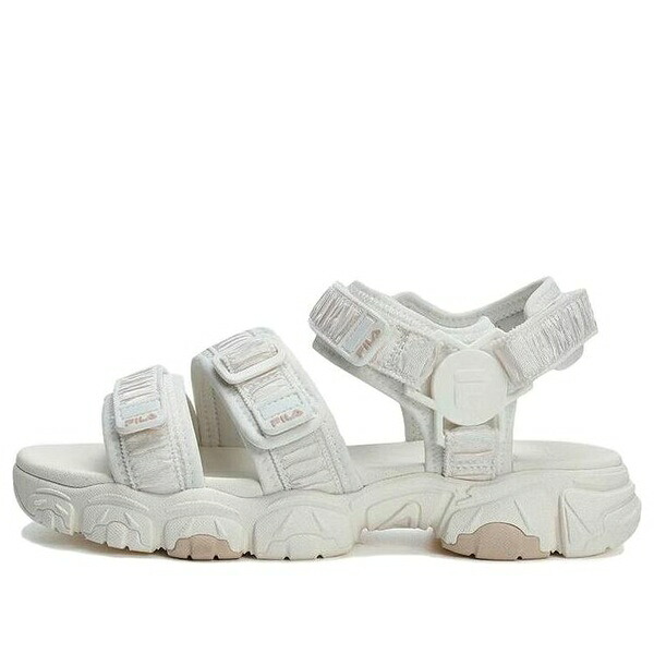 FILA フィラ レディース スニーカー 【(WMNS) FILA Fluid Sandal 'White' F12W322401FWA】 サイズ US_7(24.0cm)｜asty