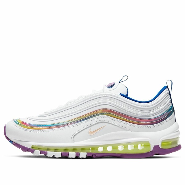 Nike ナイキ レディース スニーカー 【(WMNS) Nike Air Max 97 SE 'White Iridescent Stripes' CW2456-100】 サイズ US_6.5(23.5cm)｜asty 33,670円