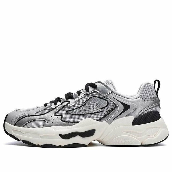 FILA フィラ レディース スニーカー 【(WMNS) FILA Y2k 3M Sneakers 'Grey Silver Black' F12W312103FVA】 サイズ US_7(24.0cm)|asty