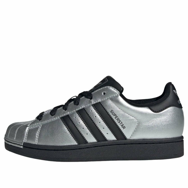adidas アディダス レディース スニーカー 【(WMNS) adidas Superstar II 'Silver Metallic Black' IH1599】 サイズ US_6.5(23.5cm)｜asty