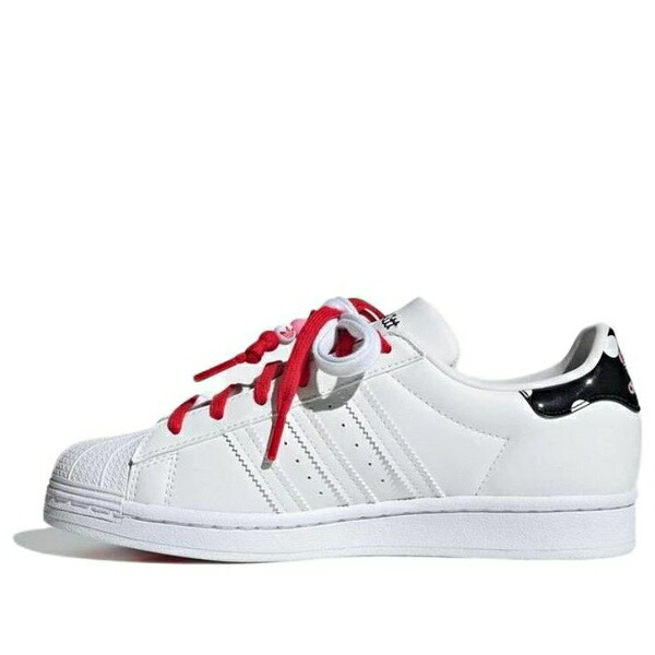 adidas アディダス レディース スニーカー 【(WMNS) adidas Hello Kitty x Superstar 'White Bliss Pink' GW7168】 サイズ US_5.5(22.5cm)|asty