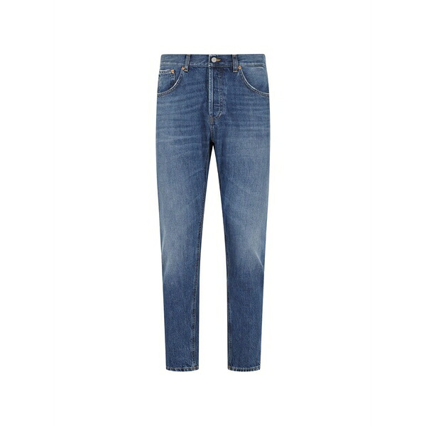 ドンダップ メンズ デニムパンツ ボトムス Five-pocket jeans Blue|asty
