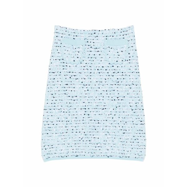 ヌメロ ヴェントゥーノ レディース スコート ボトムス Elasticated-hem skirt Blue