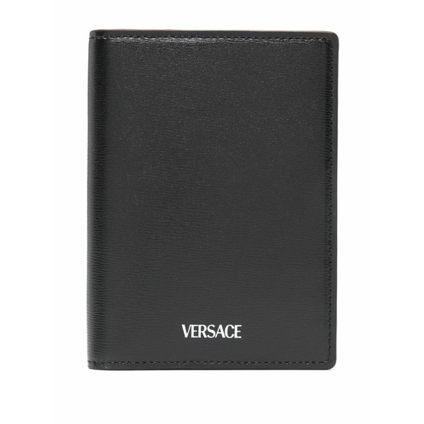 ヴェルサーチ メンズ 銭入れ 添え物 Cargo card holder Black