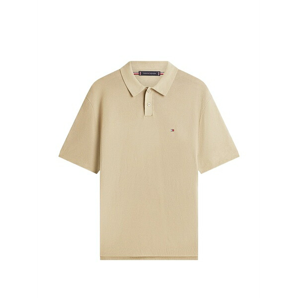 トミー ヒルフィガー メンズ スポーツシャツ トップス Short-sleeve polo shirt Neutrals