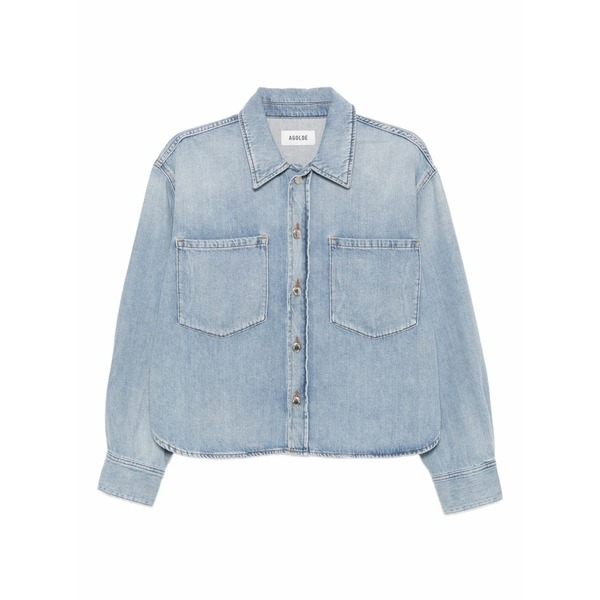 アゴルド レディース プルオーバー トップス Juna shirt Blue