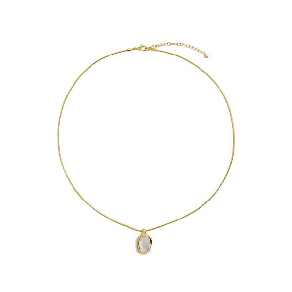 モニカヴィナダー レディース ネックレス・チョーカー・ペンダントトップ アクセサリー Odyssey moonstone necklace Gold|asty
