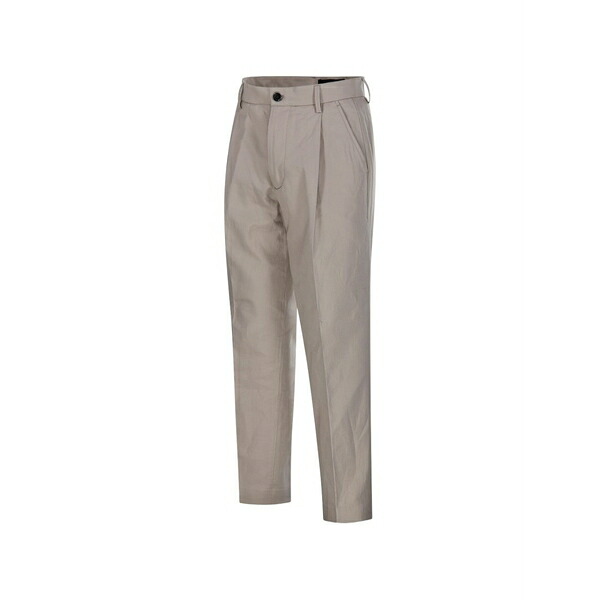 デパートメントファイブ メンズ 心地好いズボン下 ボトムス Pleated trousers Neutrals