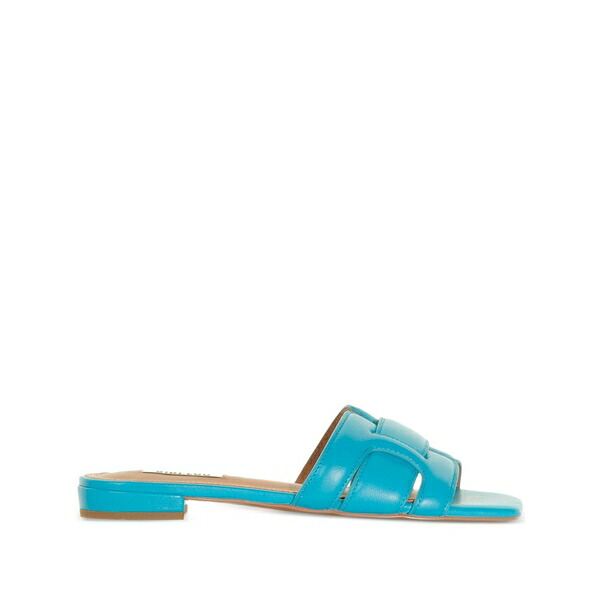 ビビロウ レディース サンダル シューズ Leather flat sandals Blue