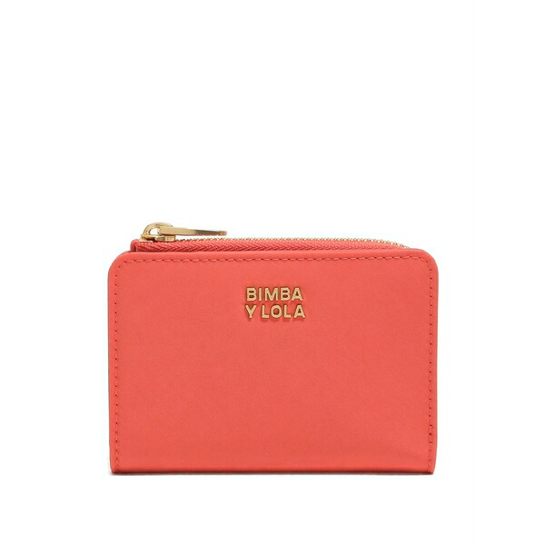ビンバ イ ローラ レディース 札入れ 佩び物 Zip wallet Red