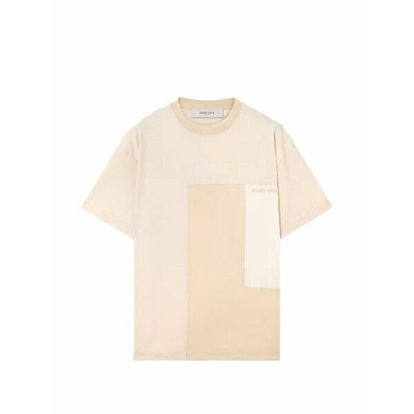 ゴールデングース メンズ プルオーバー トップス Patchwork t-shirt Neutrals