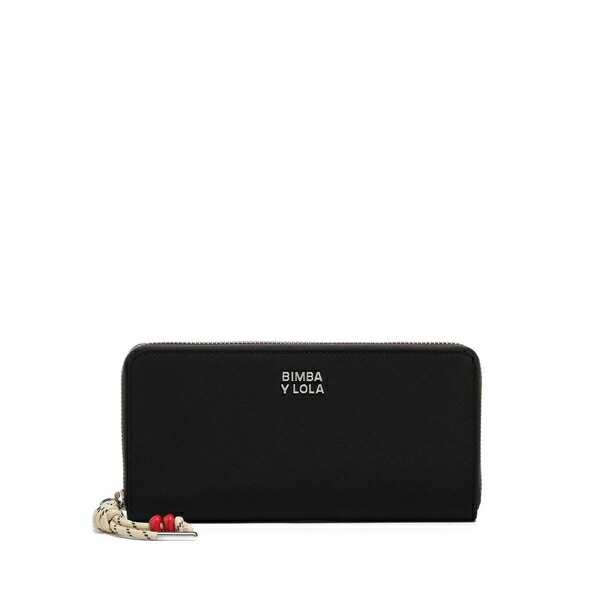 ビンバ イ ローラ レディース 紙入れ 付属品 Graphite zip purse Black